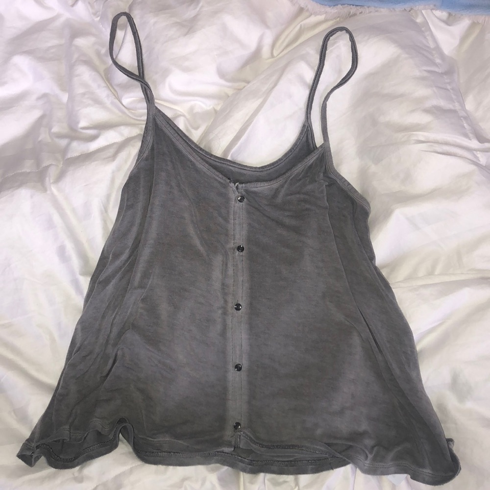 gray tank top from american eagle